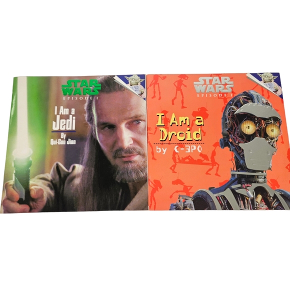 Star Wars Episode I Random House Star Wars Storybooks Lot Of 4 I Am A Jedi Droid - Picture 2 of 9